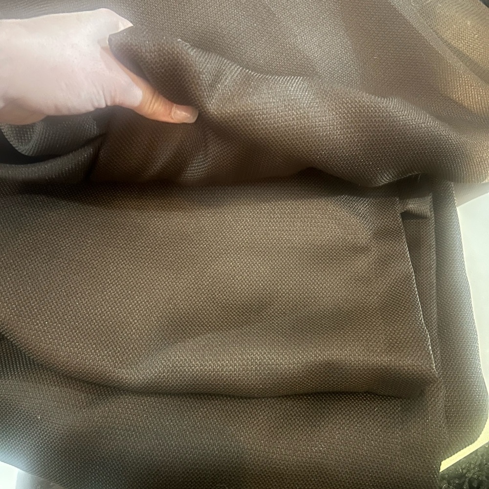 Brown curtains, used but in very good condition!
